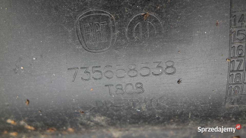 FIAT TIPO II SEDAN ZDERZAK TYLNY TYŁ śląskie Ruda Śląska