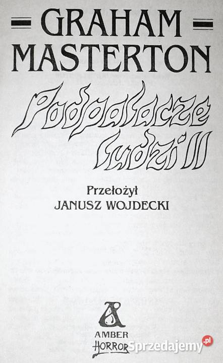 Podpalacze ludzi 2 Graham Masterton