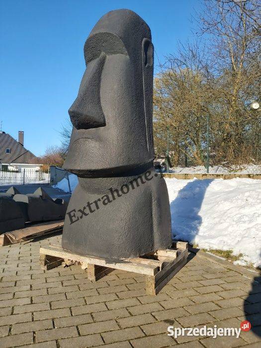 Rzeźba Moai H150 ogromna Rzeźba Wyspy Szczecin sprzedam