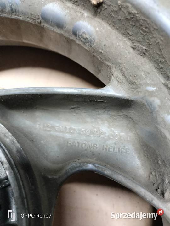 Peugeot speedfight 12 tylne koło Pozostałe Łubno