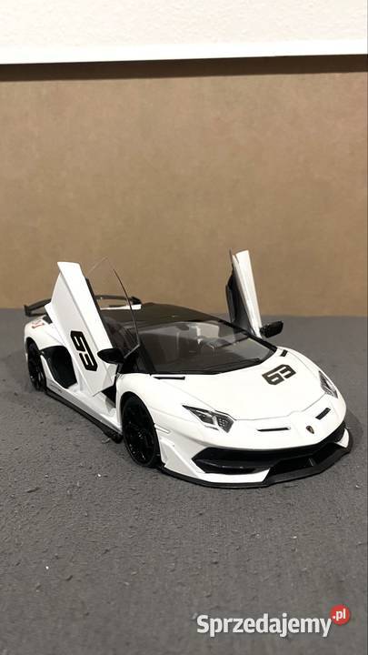 118 Lamborghini Aventador SVJ63 nie norev Antyki, Sztuka, Kolekcje opolskie Kluczbork