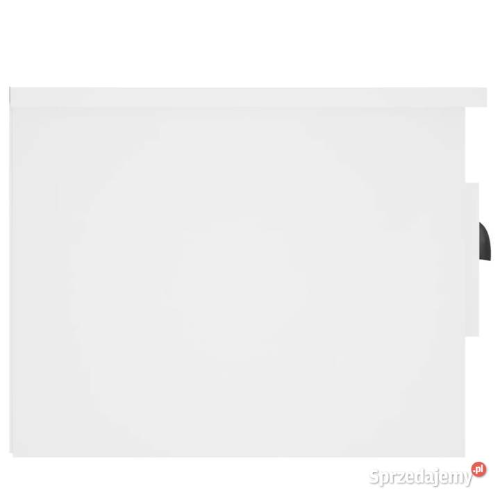 Wiszące szafki nocne 2 białe 415x36x28 WM816377 Warszawa