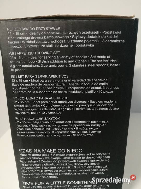 Nowy zestaw do przystawek w stylu loft podkarpackie