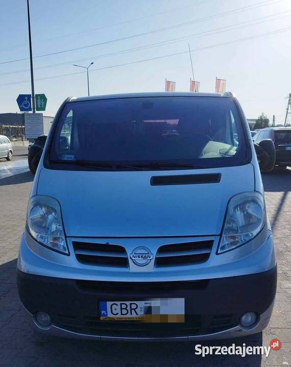 Nissan Primastar 20 Bus 9 osobowy 2006r Brodnica