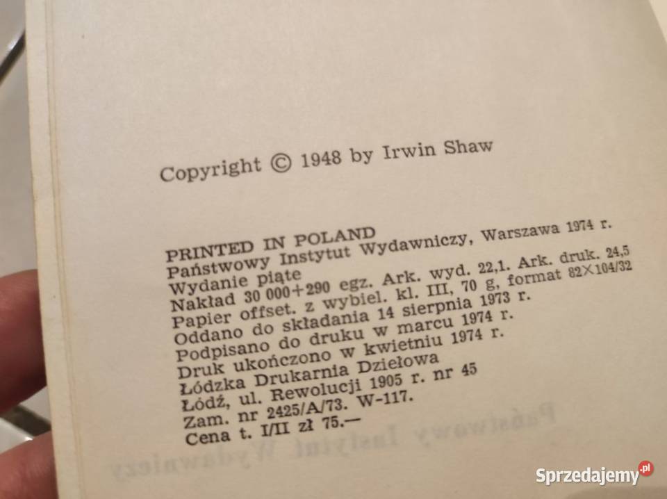 Młode lwy Irwin Shaw Pozostałe świętokrzyskie Kielce
