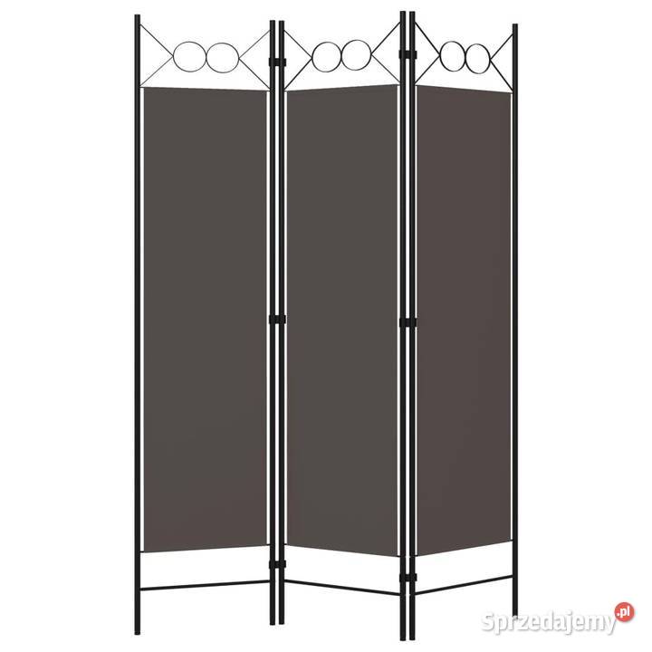 Parawan 3panelowy antracytowy 120 x 180 320701 Warszawa