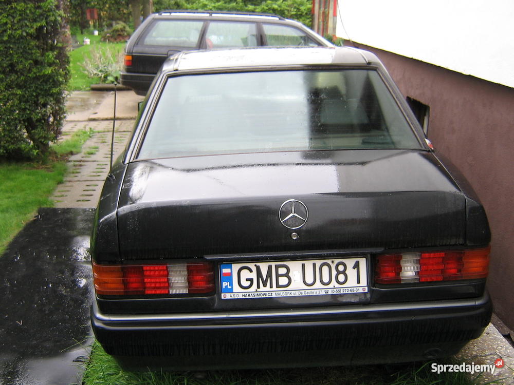 Mercedes 190 23 benzgaz w całościna części Nowy Staw sprzedam