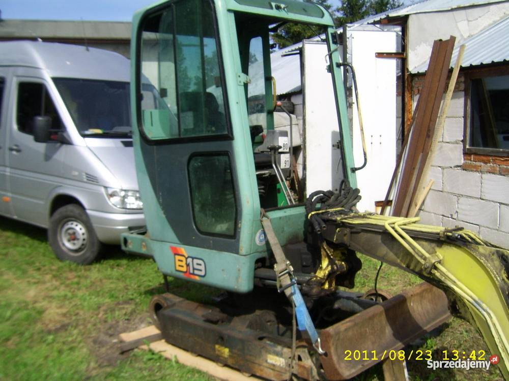 Yanmar B15 b 17 B19 Koparka Minikoparki Człuchów