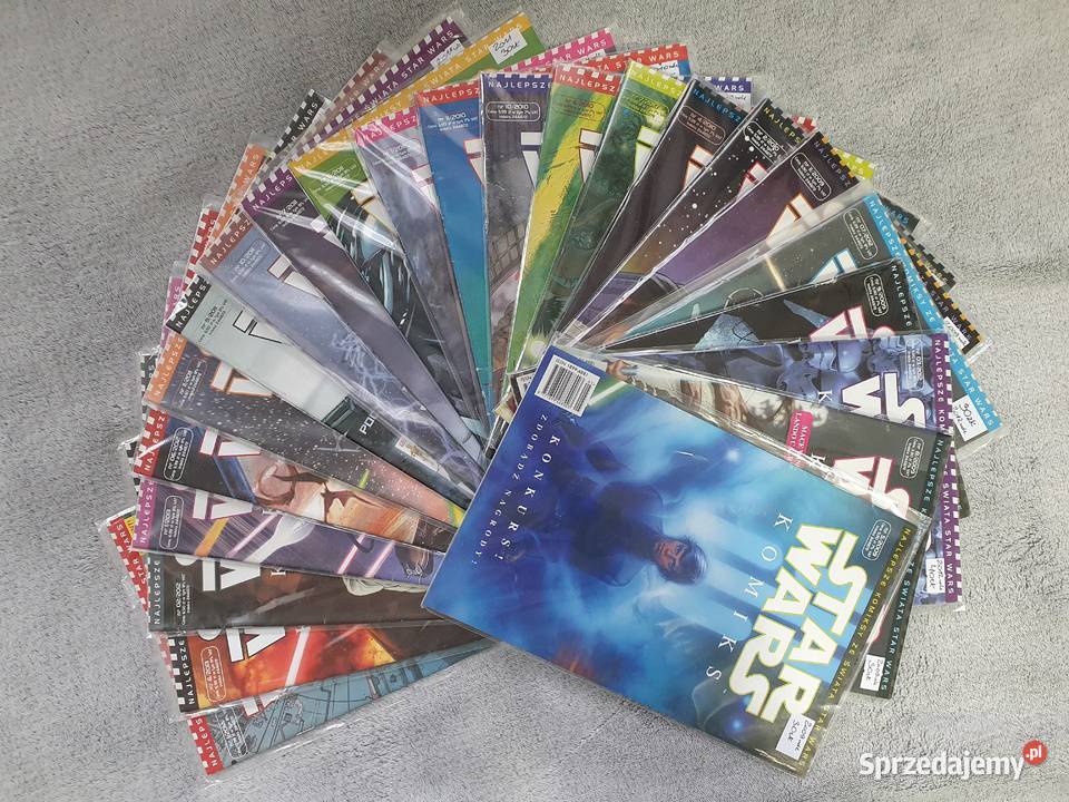 Star Wars Komiks zestaw 23 komiksów fantasy i s-f Gdynia