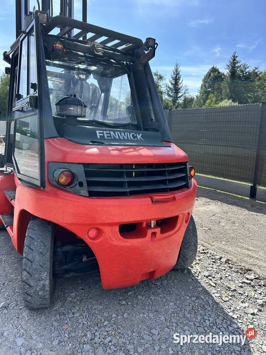 Wózek widłowy Linde H60D 2009r triplex Krosno sprzedam
