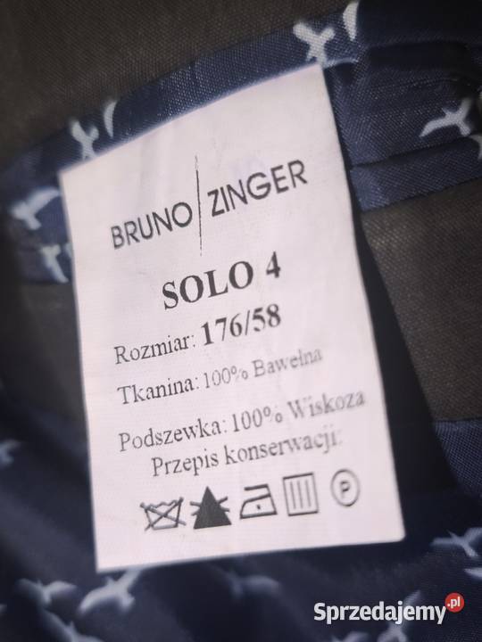 Marynarka Slim Bruno Zinger 17558