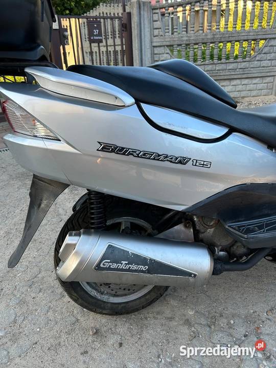 Suzuki Burgman 125 2004 2 kluczyki Kufer Bobowo
