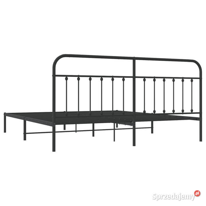 Łóżko Metalowe Rama Łóżka Ze Stelażem Do
