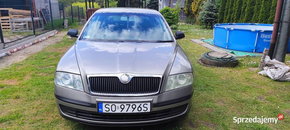 Skoda Octavia 2 Anglik zarejestowany ASR (kontrola trakcji) Sosnowiec sprzedam