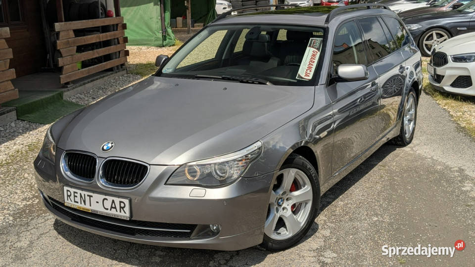 BMW 520 163ZAREJESTROWANYBezwypadkowyAutomatNavi Częstochowa