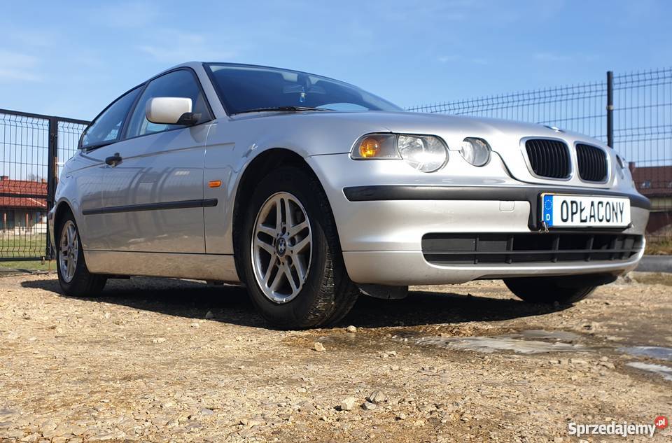 BMW Seria 3 1,8 benzyna bardzo zadbana alumy klima Wola