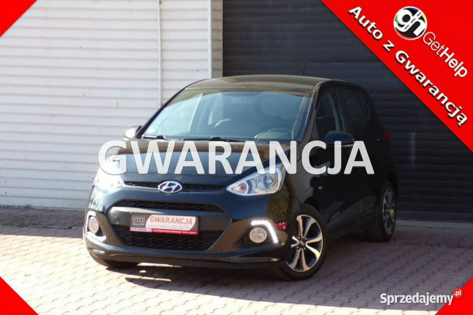 Hyundai i10 KlimatronicGwarancja 10 67 2015r II lakier metallic Mikołów