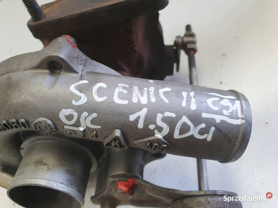 TURBOSPRĘŻARKA Renault Megane Scenic II 15 DCI osobowe Turbosprężarki Chełm