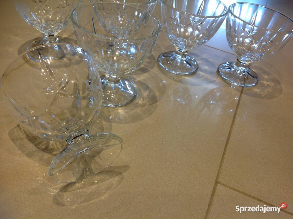 Pucharki Szklane 6 przezroczysty Nowa Sól