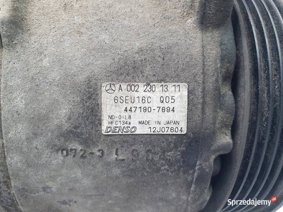 SPRĘŻARKA KLIMATYZACJI KOMPRESOR Mercedes Benz