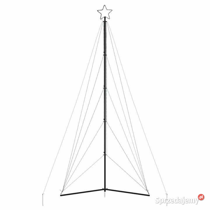 Lampki choinkowe 615 niebieskich LED 4045 sprzedam