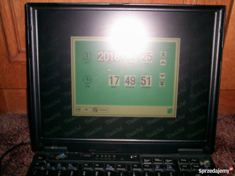 IBM ThinkPad 600E Pentium II366MHz 32 RAM 65 HDD IBM/Lenovo Gdańsk sprzedam