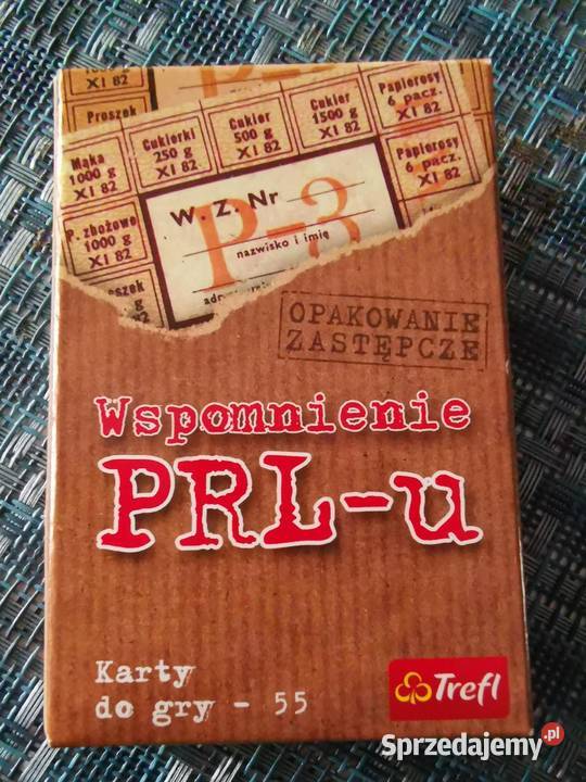 Karty do gry Wspomnienie PRLu Towarzyskie