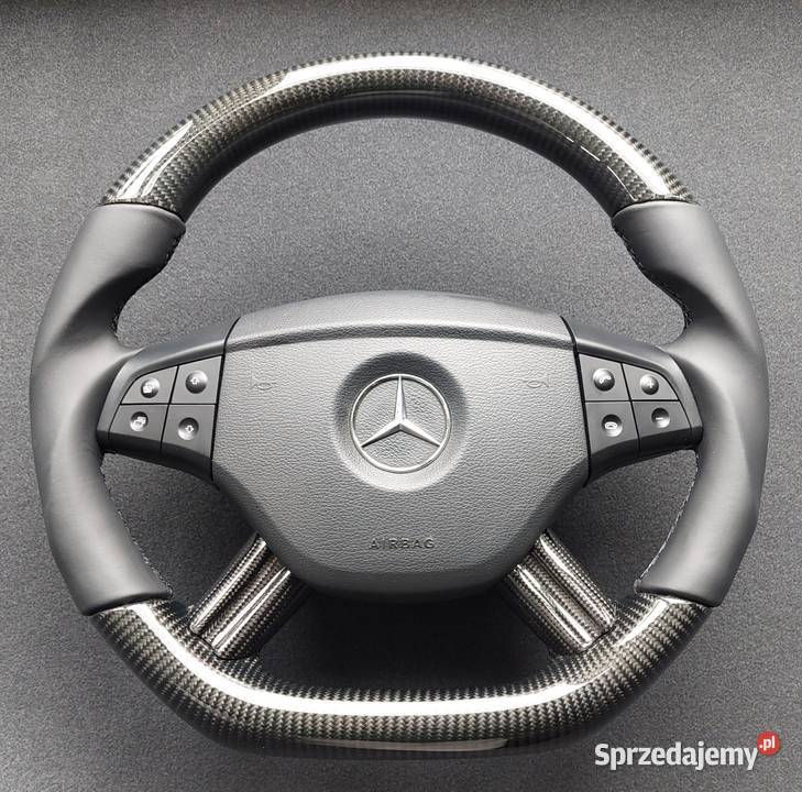 Kierownica mercedes w164 w251 carbon modyfikacja sprzedam