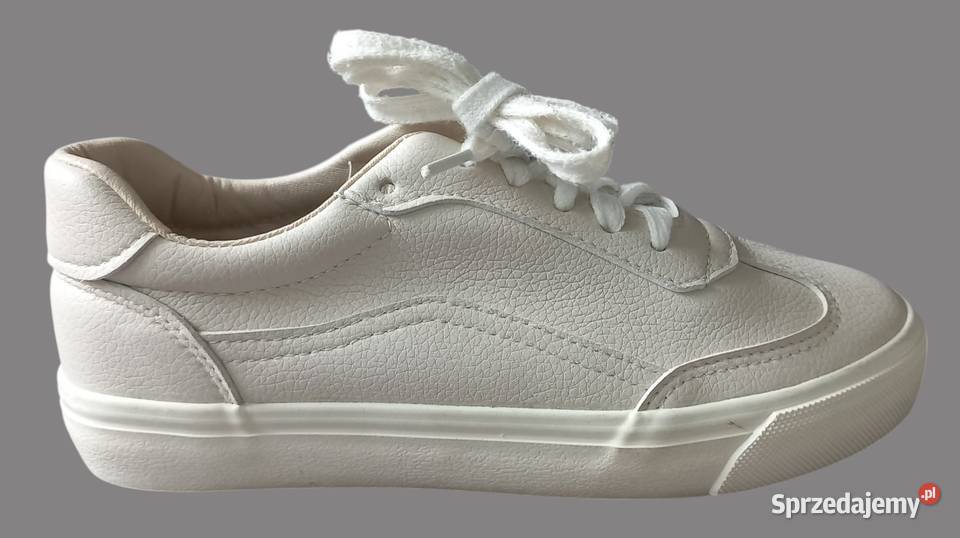 Trampki damskie białe klasyczne niskie małopolskie Chrzanów