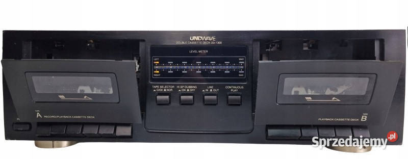 Soundwave Cassette Deck magnetofon DD1300 DD wielkopolskie Międzychód