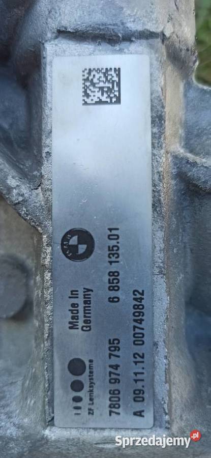Maglownica BMW F10 7806501333 Rok produkcji 2013 Kumielsk sprzedam