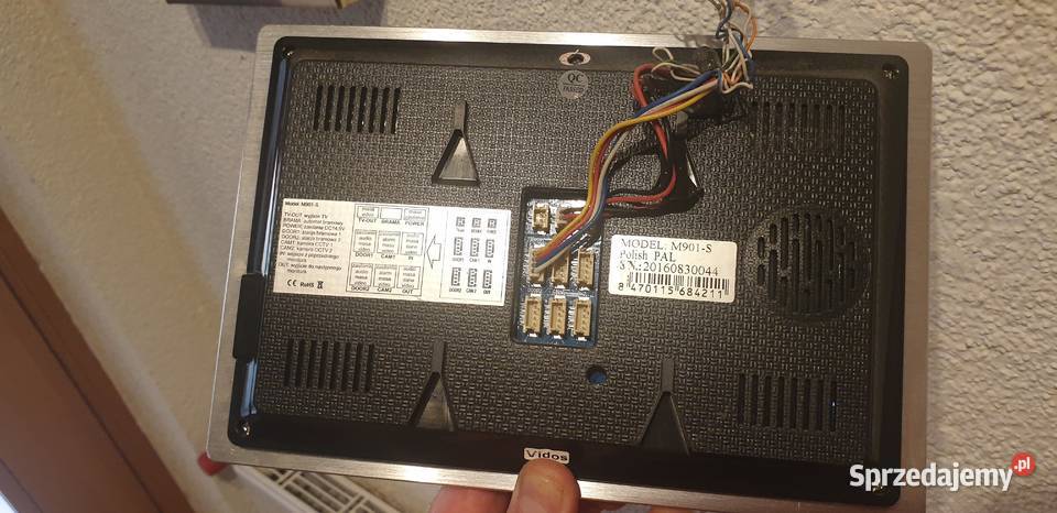 Wideodomofon Vidos dwurodzinny Bramka IP Dom i Ogród Opole