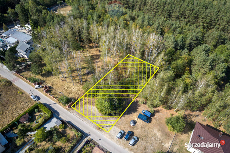 Konstancinurokliwa działka budowlana mediaMPZP Sprzedaż Sprzedaż Konstancin-Jeziorna