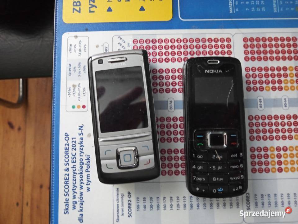 Nokia 6280 i Nokia 3110c do sprqawdzenia