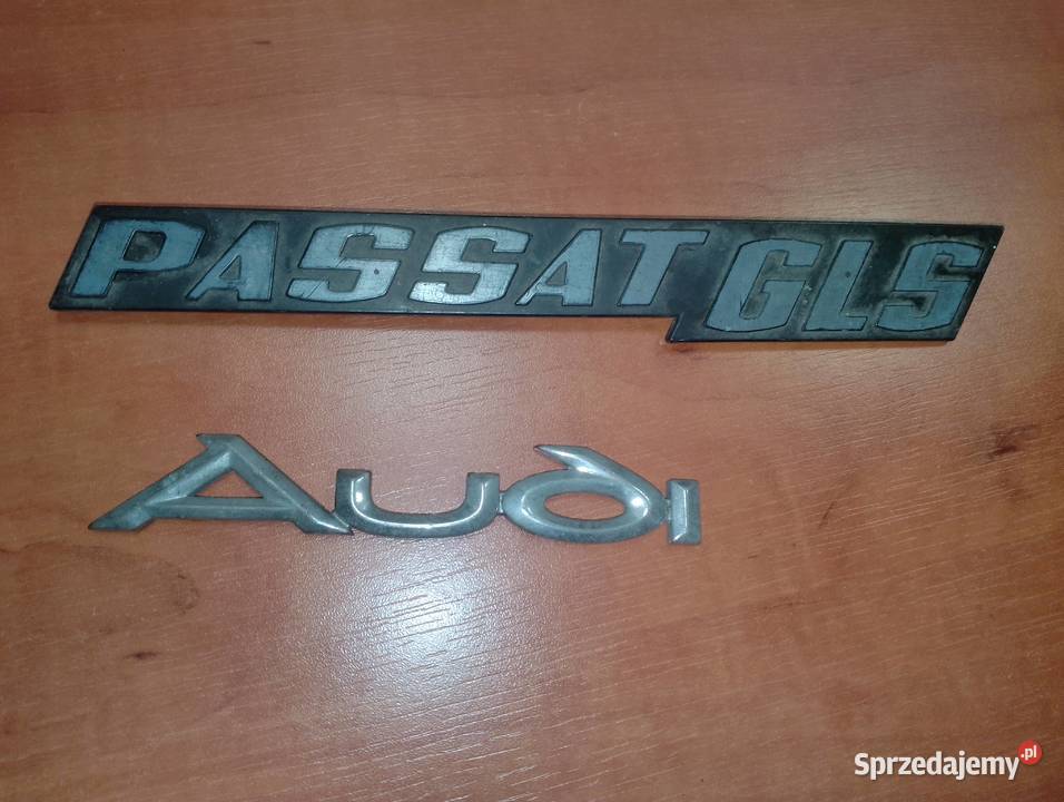 Emblemat Passat GLS Audi lata 70siate sprzedam