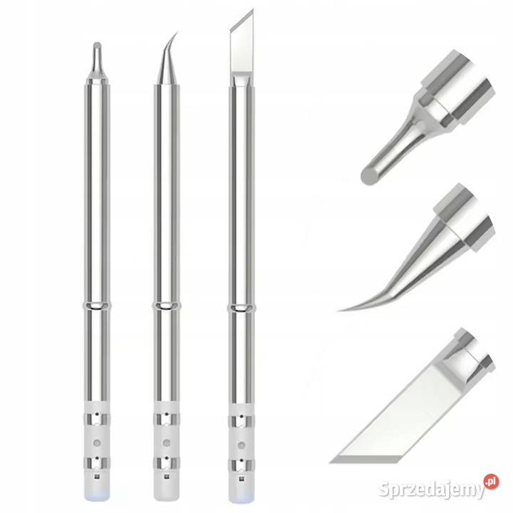 Zestaw Grotów T65 3 Do Lutownic T65 55 mm 45 mm Ludźmierz