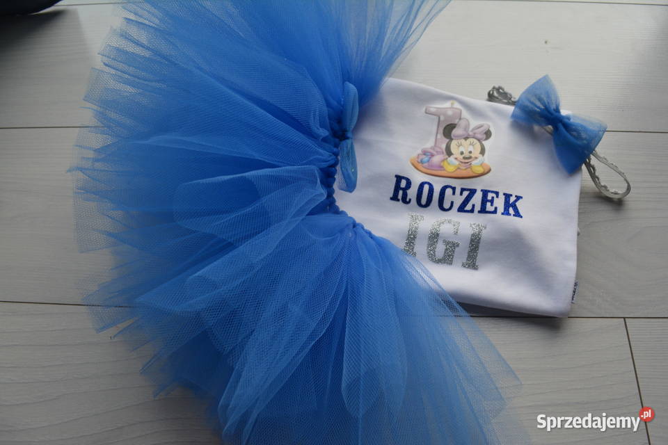 Komplet na pierwsze Urodziny roczek dziewczynka Sukienki i spódniczki Waćmierz