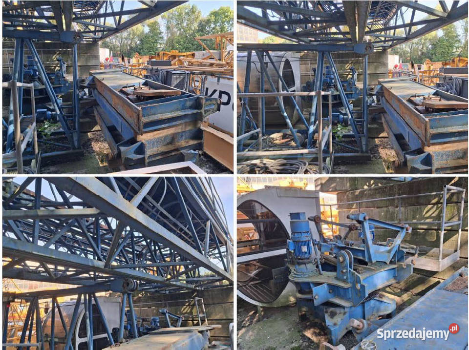 Syndyk sprzeda 4 żurawie wieżowe Dźwigi, podnośniki