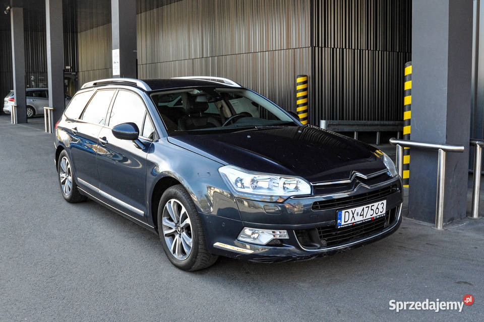 Citron C5 20HDI 180 Automat Lift Skóry 2015 r dolnośląskie Wrocław