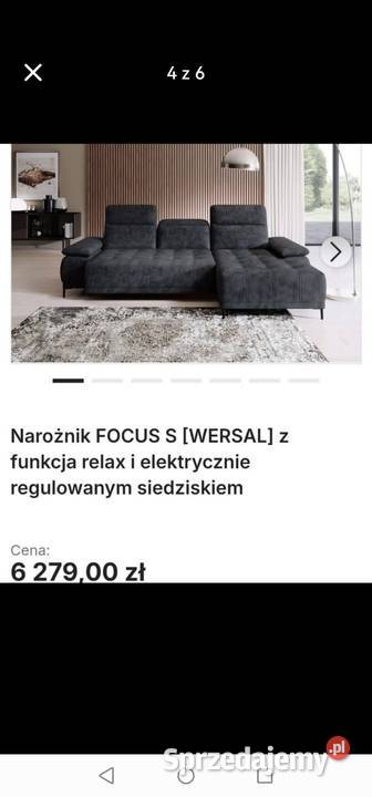 Nowa kanapa narożnik