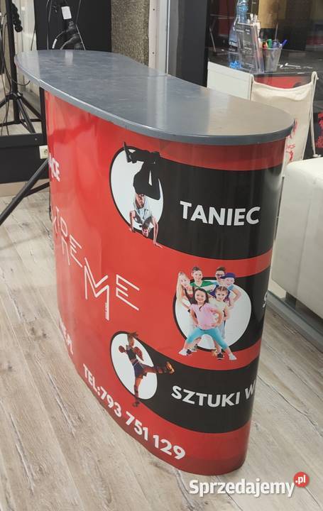 Przenośna recepcja stoisko reklamowe składane Katowice