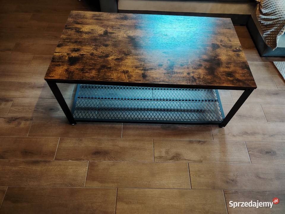 Stolik kawowy retro rustykalny solidny tanio Marki sprzedam