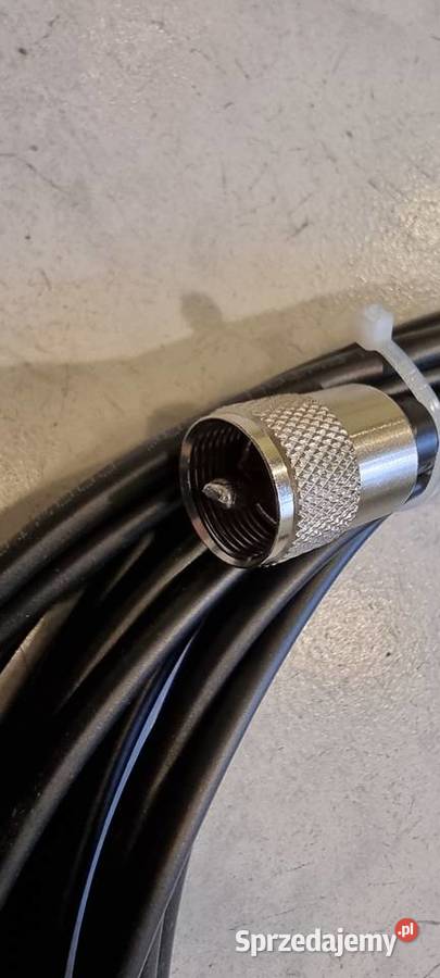Kabel RG 58 10m z wtykami UC 1 do anten Piła