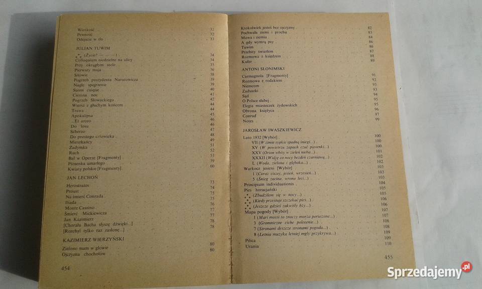 Poezja naszego wieku antologia wierszy 1918r Gdynia