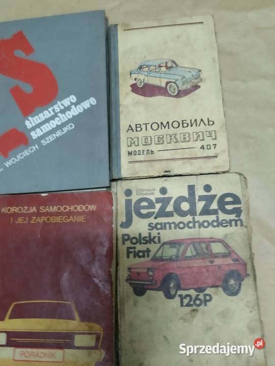 Książki samochodowe Ostrowiec Świętokrzyski