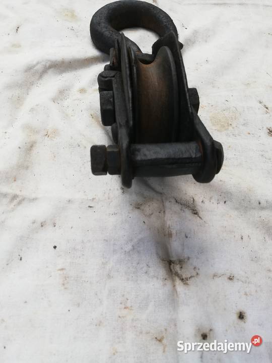 Hak zblocze bloczek obrotowy Dąbie