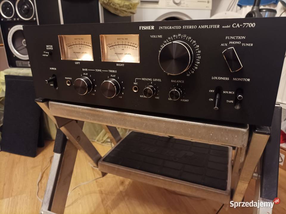 Wzmacniacz Fisher CA7700 stan idealny