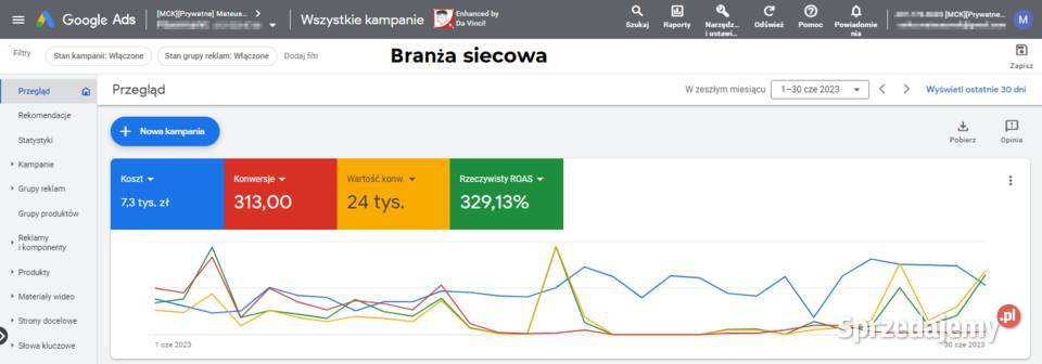 Prowadzenie kampanii Google Ads Warszawa