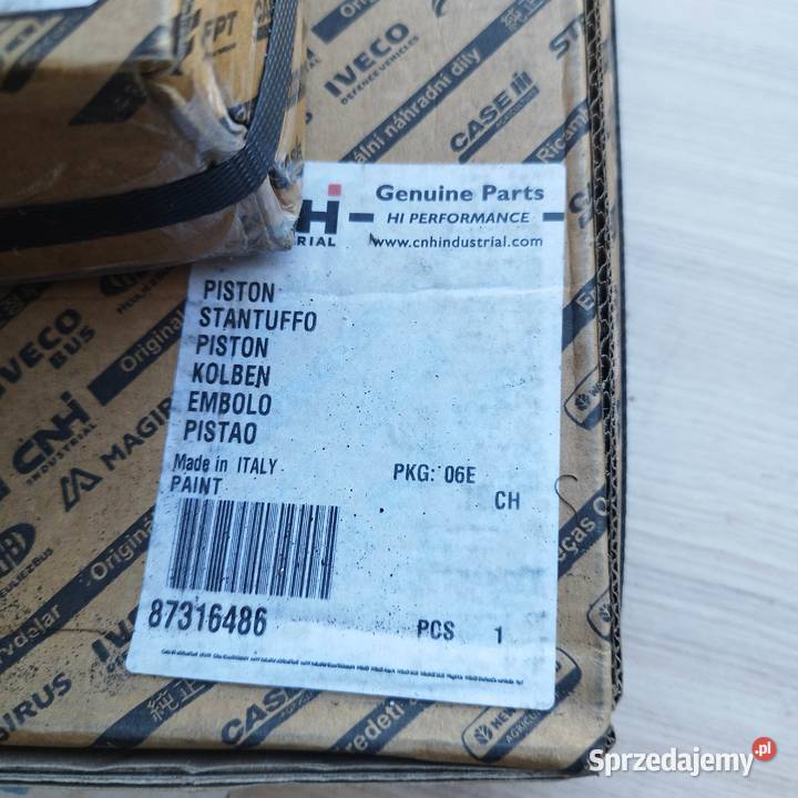 Tłok hamulcowy 87316486 cnh case puma holland t7 Łowicz
