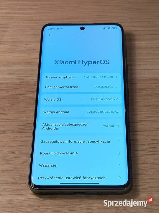 Xiaomi Redmi Note 14 Pro 5G 256GB Idealny Stan Warszawa